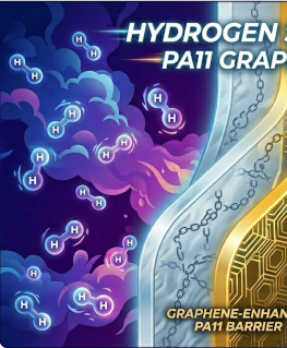 Transforming Hydrogen Storage: Kivoro (GRAPHENEA) Graphene Redefines PA11 Barrier Performance