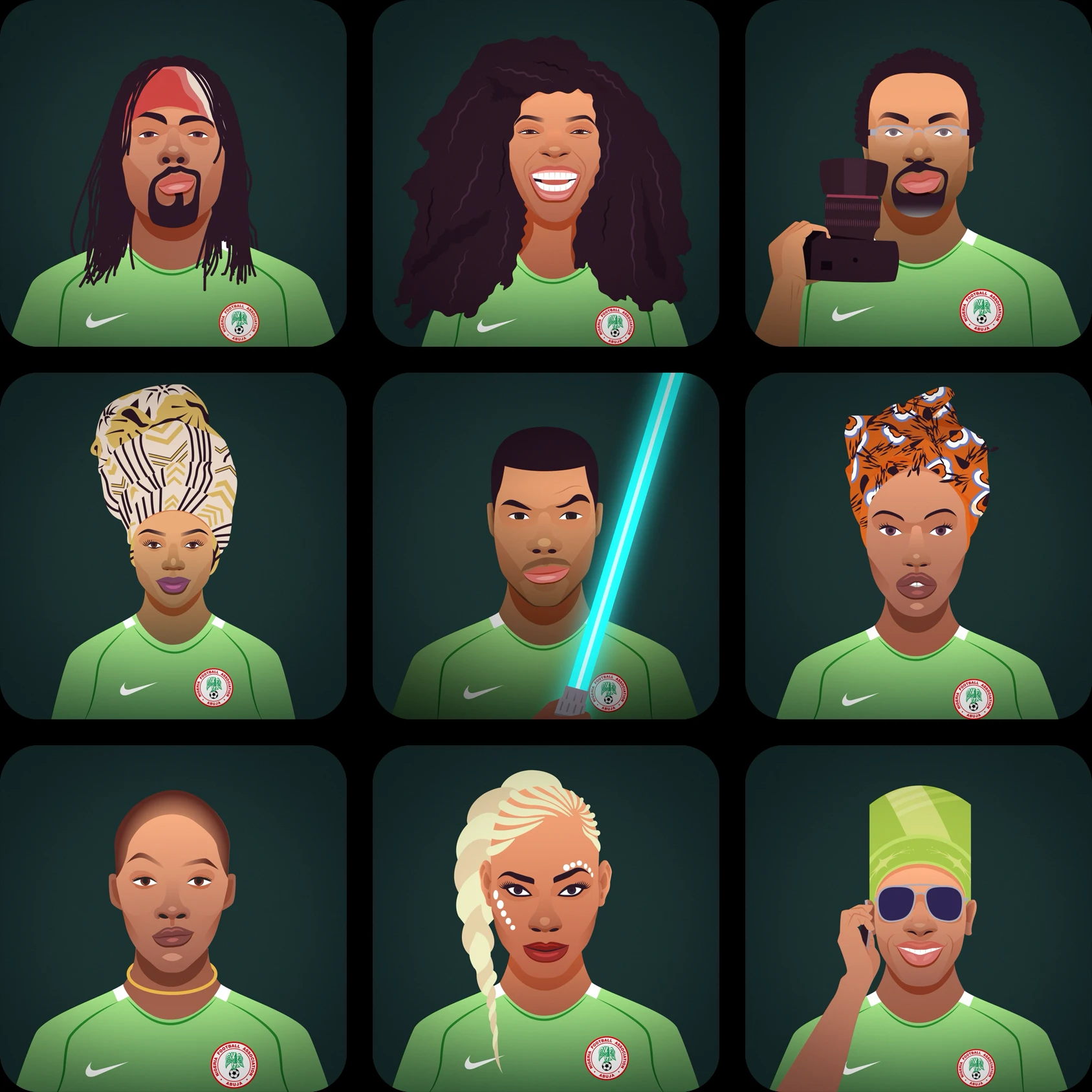 Link to Nike Nigeria Football project