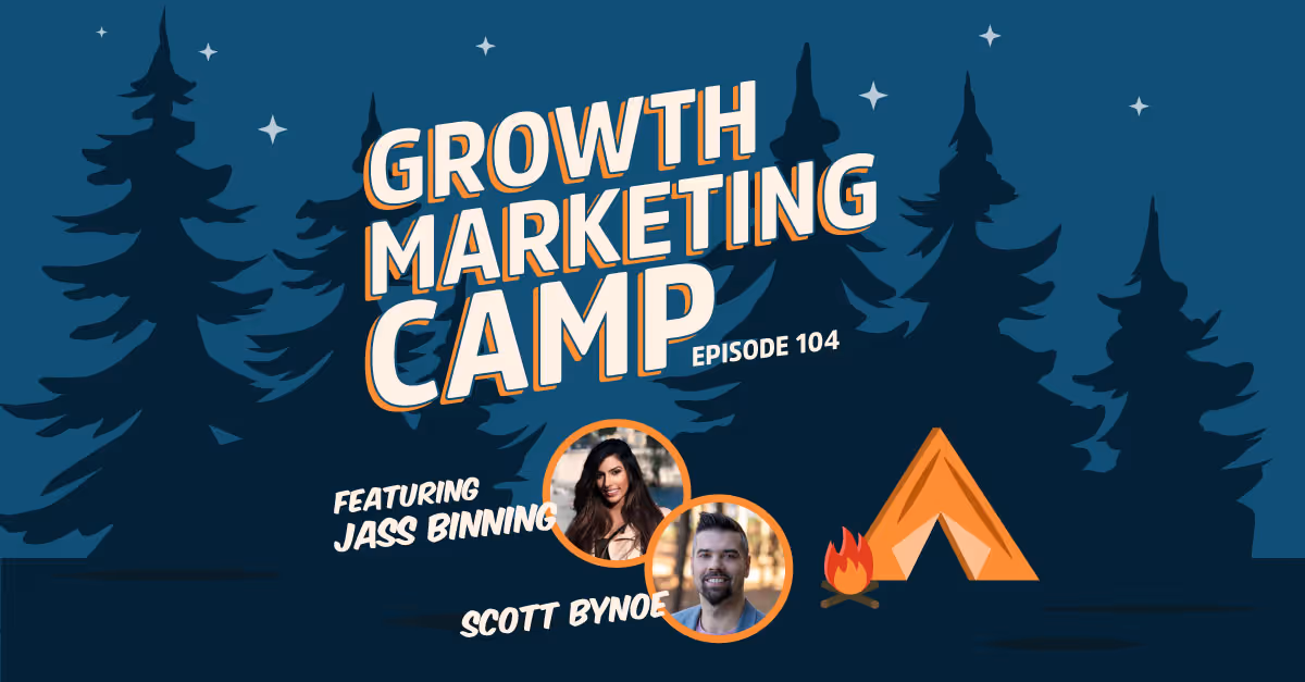 Podcast thumbnail: Embracing the Unpredictable - Scott Bynoe Guide to Thriving in B2B Marketing - Episode 104
