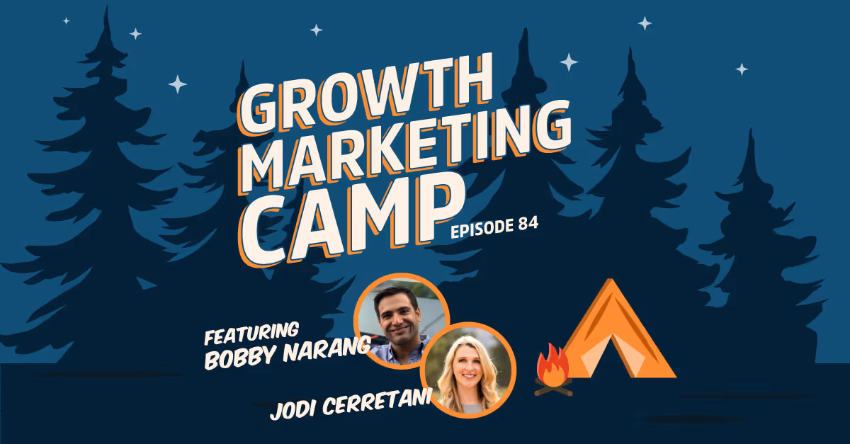 Podcast thumbnail: Uncover Hidden Demand and Skyrocket Your Growth with ABM with Jodi Cerretani from RollWorks - Episode 84