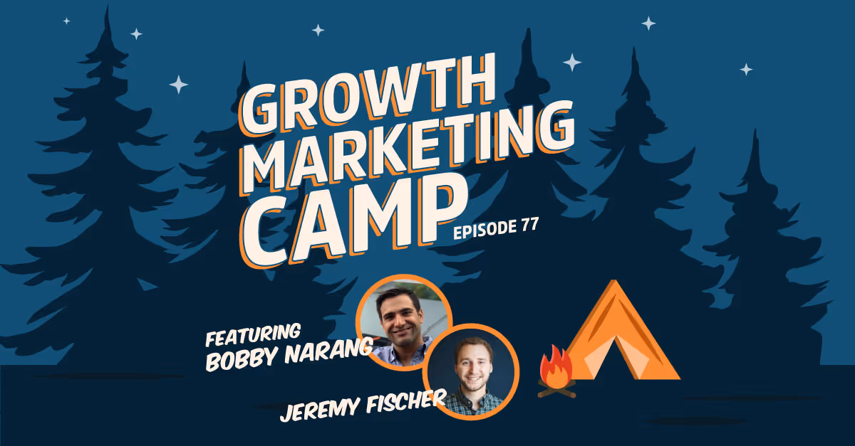 Podcast thumbnail: Drive Demand with Email Marketing & Segmentation with Jeremy Fischer from Quantum Metric - Episode 77