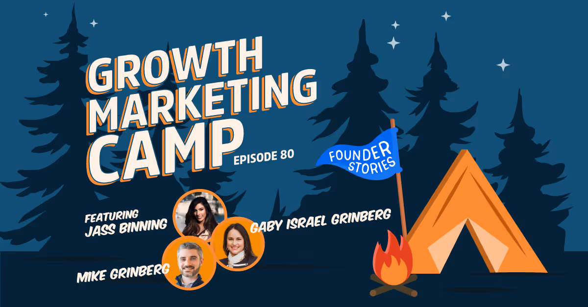 Featured podcast image: From Surviving to Thriving - Proofpoint Marketing Origin Story with Gaby & Mike Grinberg - Agency founding and people-first culture