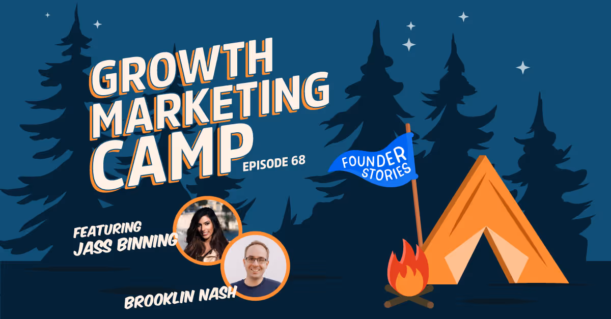 Featured podcast image: Uncovering The Origin Story Of Beam Content with Brooklin Nash - Beam Content founder story and SaaS content strategy