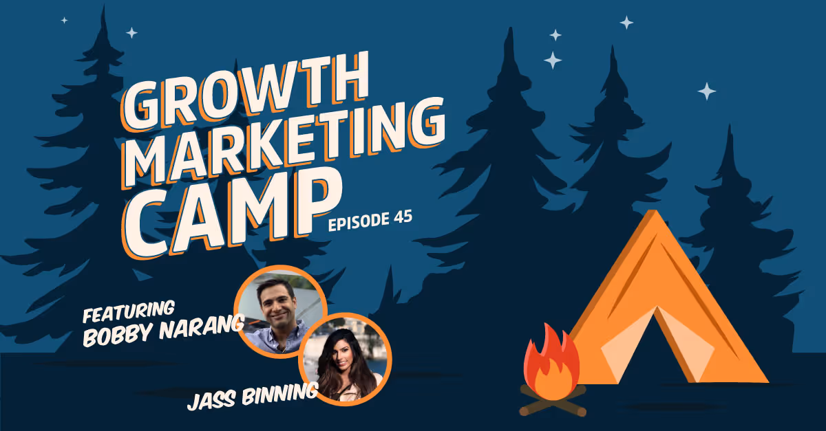 Featured podcast image: New Host On the Block - Jass Binning joins Growth Marketing Camp - Opensense Director of Marketing introduction