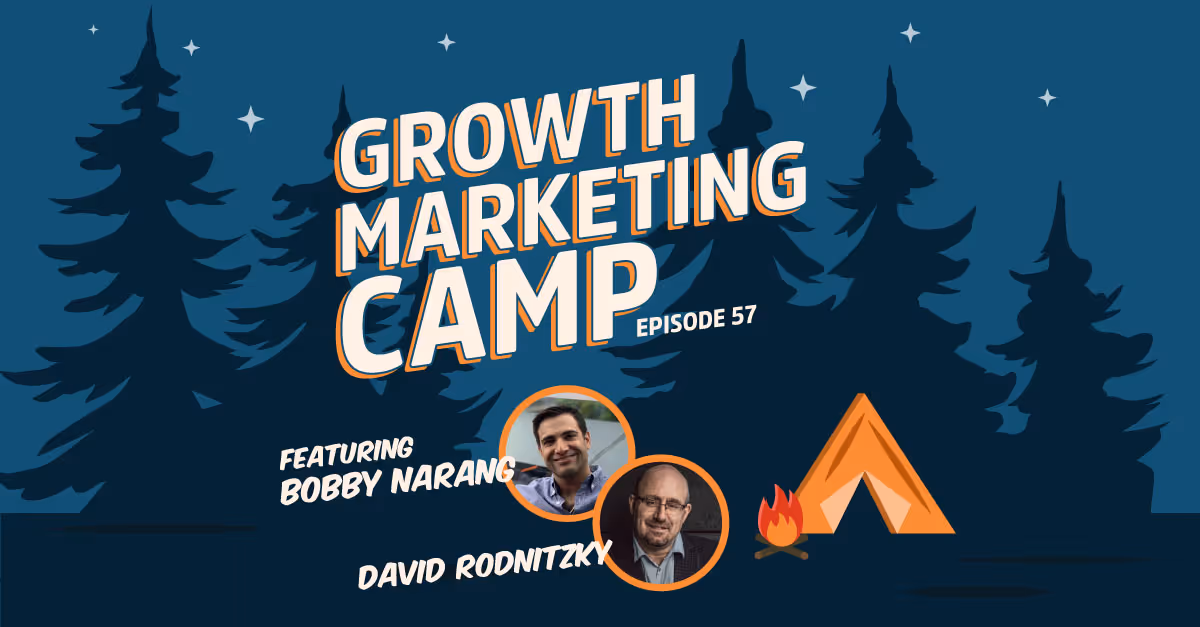 Podcast thumbnail: The Performance vs. Brand Advertising Battle with David Rodnitzky - Episode 57