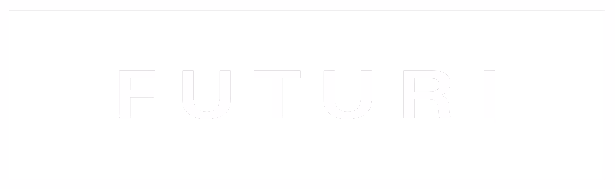 Futuri Media white logo variant - Media technology and solutions provider