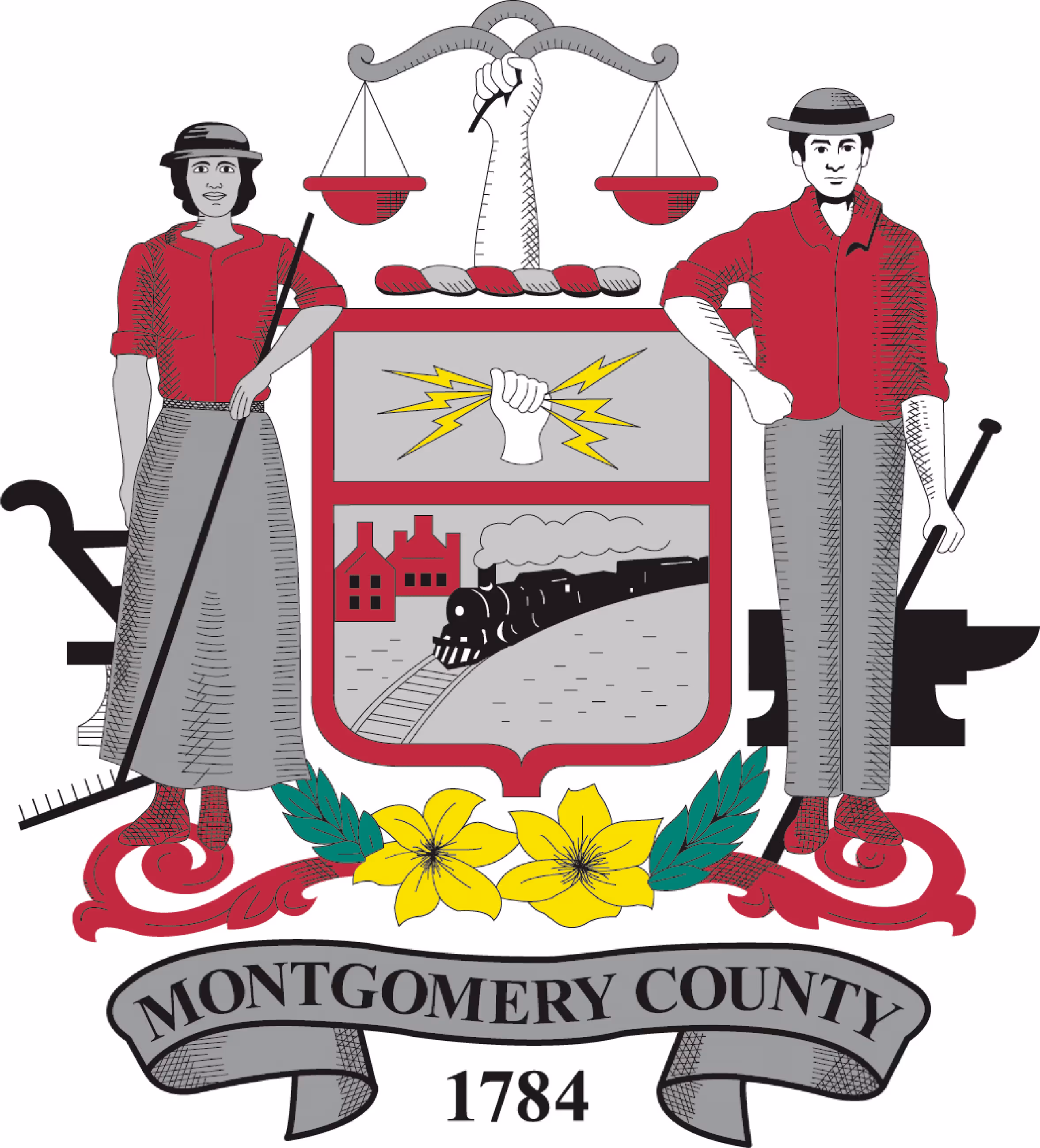 Montgomery County official seal and logo