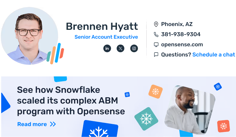 Build pipeline email signature banner - Highlight case studies