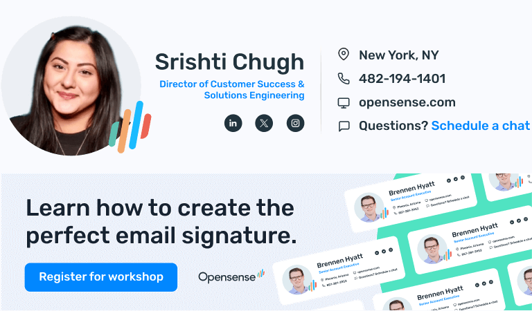 Customer retention email signature banner - Promote customer events