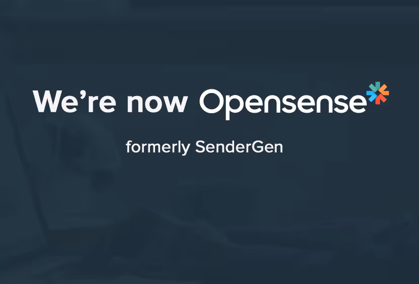 Blog post thumbnail: SenderGen is Now Opensense