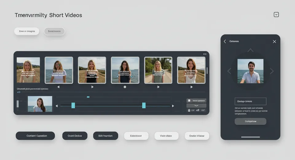 Plataforma para criar e editar vídeos curtos de forma prática