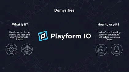 Infográfico Playform IO sobre criação e uso de soluções