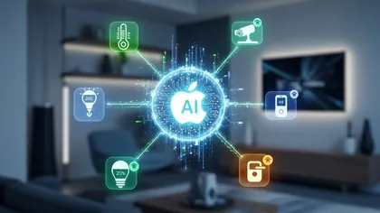 IA conectando iluminação, segurança e sensores domésticos