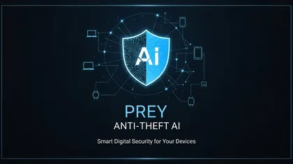 Sistema Prey com IA para segurança e rastreamento