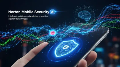 Solução Norton com inteligência artificial para segurança móvel