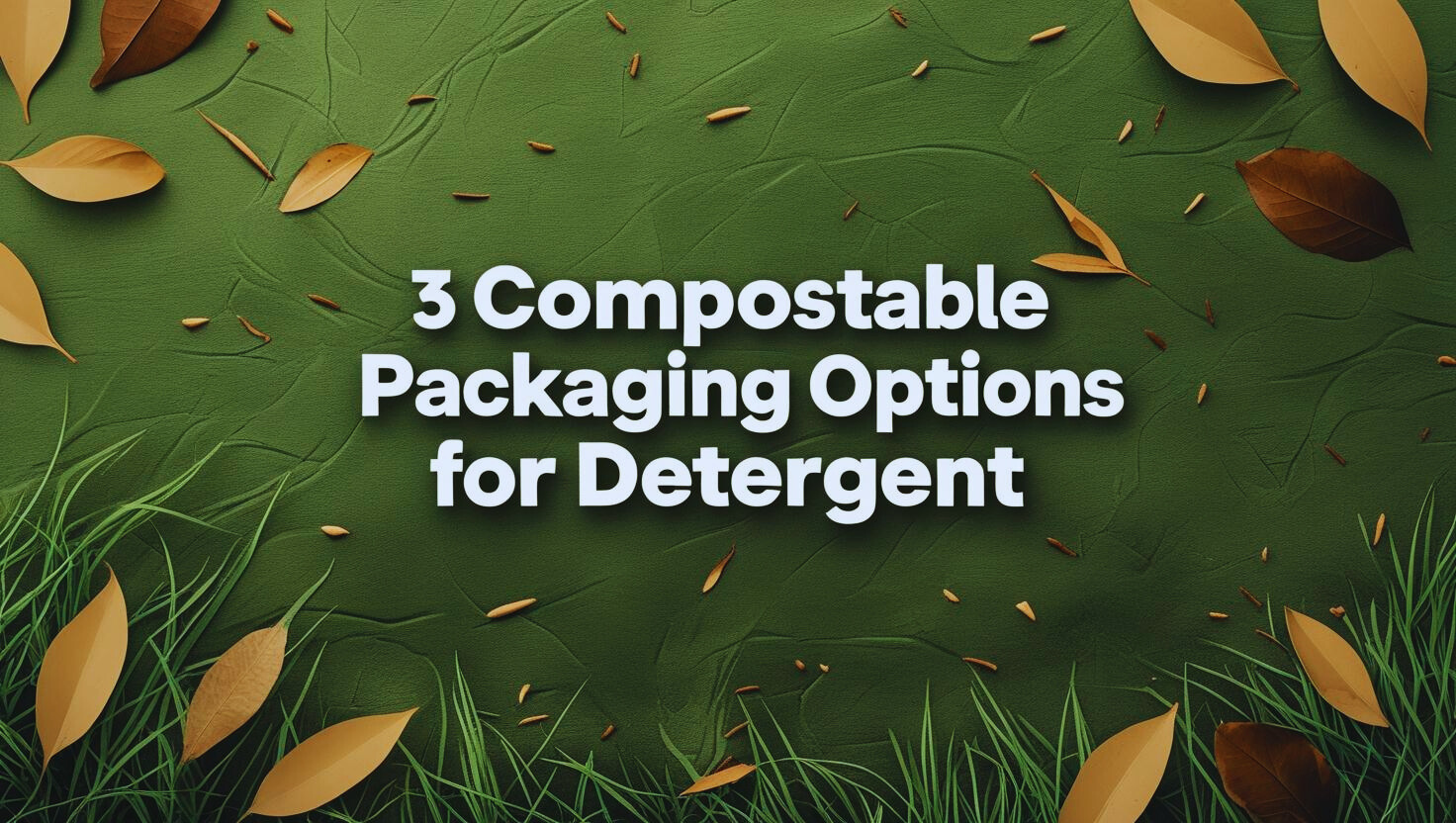 3 Compostable Packaging Solutions for CPG Detergent Brands