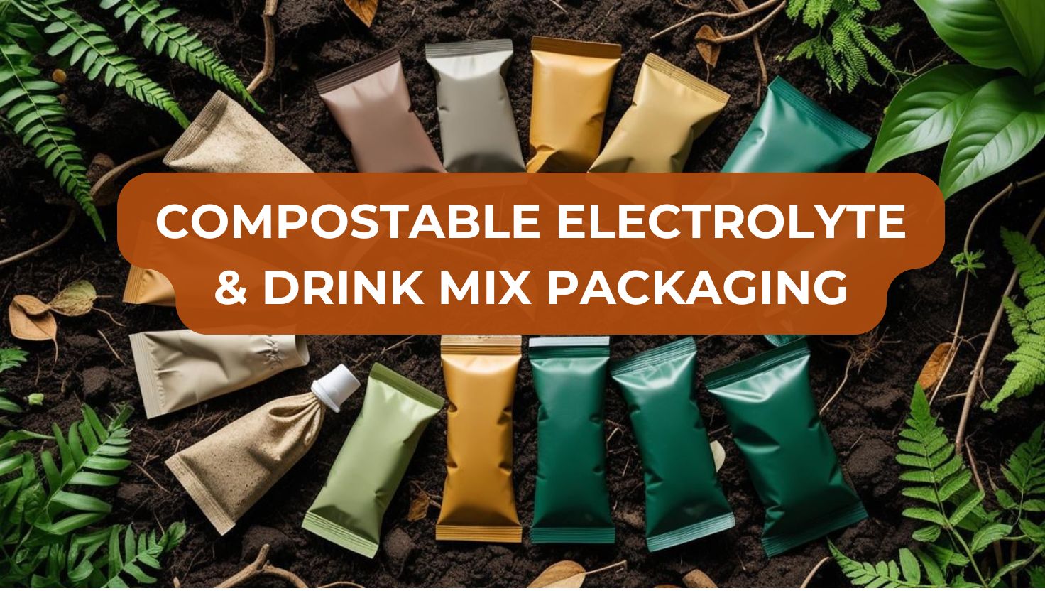 3 Compostable Packaging Solutions for Electrolyte & Drink Mix Brands