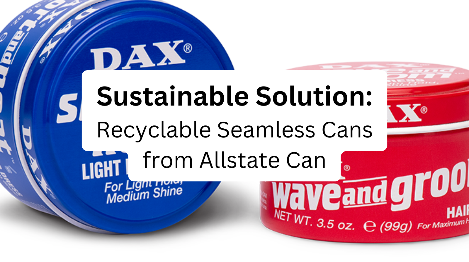 Discovering Sustainable Solutions: Recyclable Seamless Metal Cans from Allstate Can