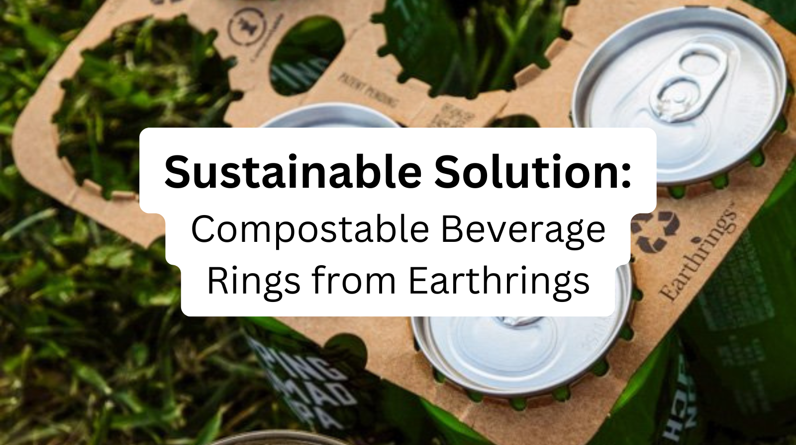 Discover Sustainable Solutions: Compostable Beverage Rings from Earthrings