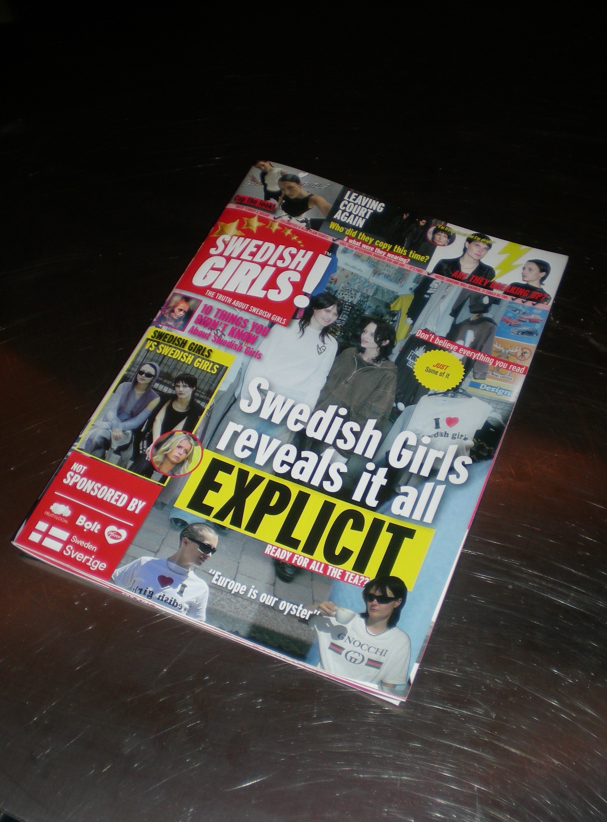 Swedish Girls! Vol.2, Gossip Magazine