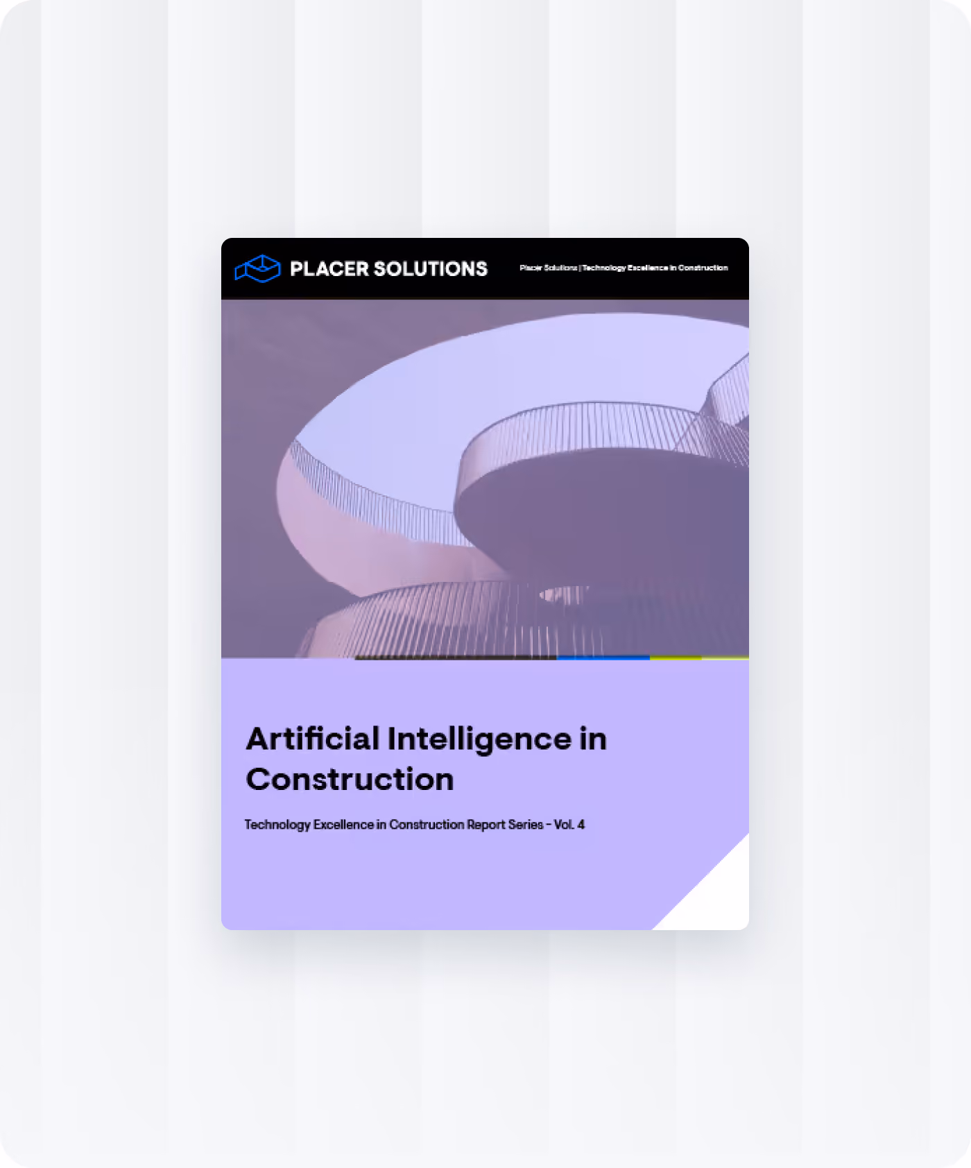 2026 A.I. Excellence in Construction Report cover