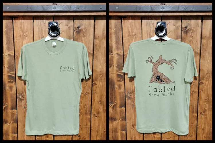 Classic Logo Shirt in Green Heather Color, Preview