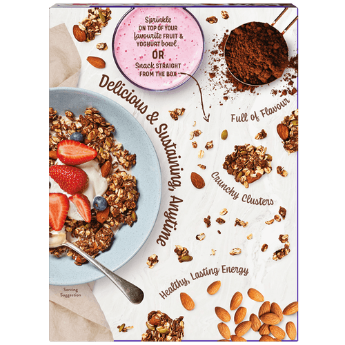 Protein Low Sugar Granola Choc Almond 450g