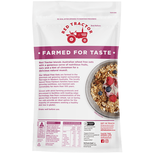 Wheat Free Natural Muesli Fruit & Nuts 500g