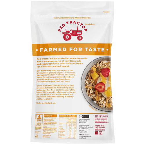 Wheat Free Natural Muesli Nuts & Seeds 500g