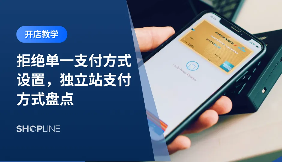 SHOPLINE现已接入了约26家支付服务商，支持全球电子钱包Paypal、全球信用卡支付，部分地区的本地化支付如银行转账、电子钱包、便利店支付等等，以及全球主流的分期支付方式。看完本文后，独立站卖家可以针对目标市场，丰富支付方式，给消费者更多的支付选择，也降低自己的收款风险。