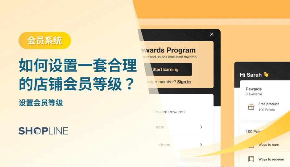让消费过的顾客持续回购，已成为独立站业绩持续增长的攻坚点。因此，越来越多的跨境电商卖家开始开展会员营销。合理的会员等级设置可以增加客户的粘性和忠诚度，提高品牌在客户心中的好感度，创造出更多的再营销价值。本文详细讲述了如何设置一套合理的店铺会员等级。