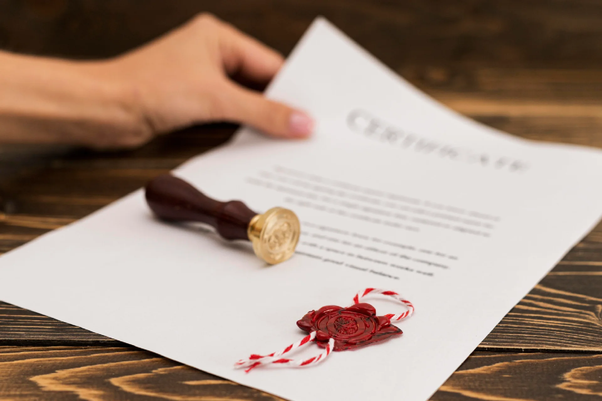 OCCUPANCY CERTIFICATE