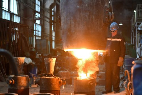 Steel casting