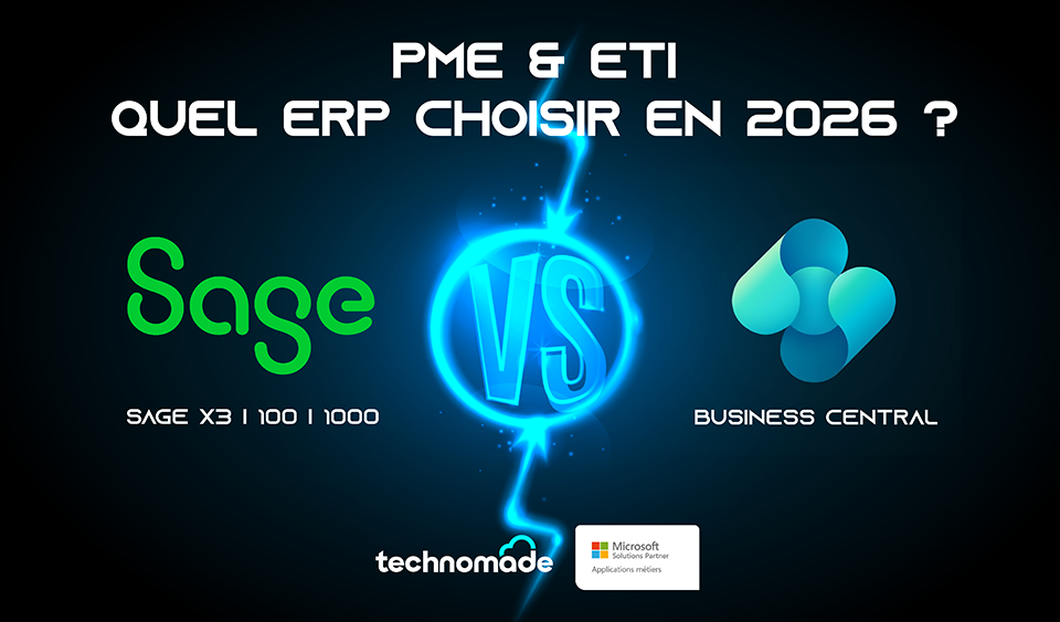 Business Central vs Sage (100, X3, 1000) : quel ERP choisir pour une PME ou une ETI en 2026 ?