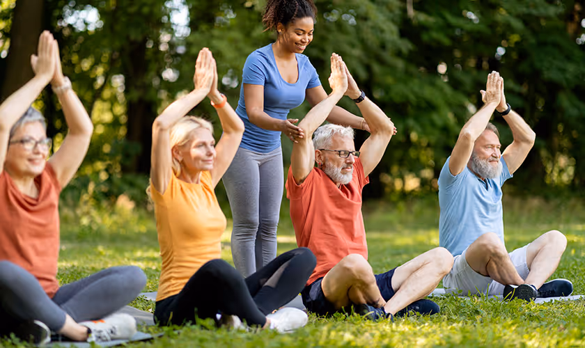 Yoga pour les seniors