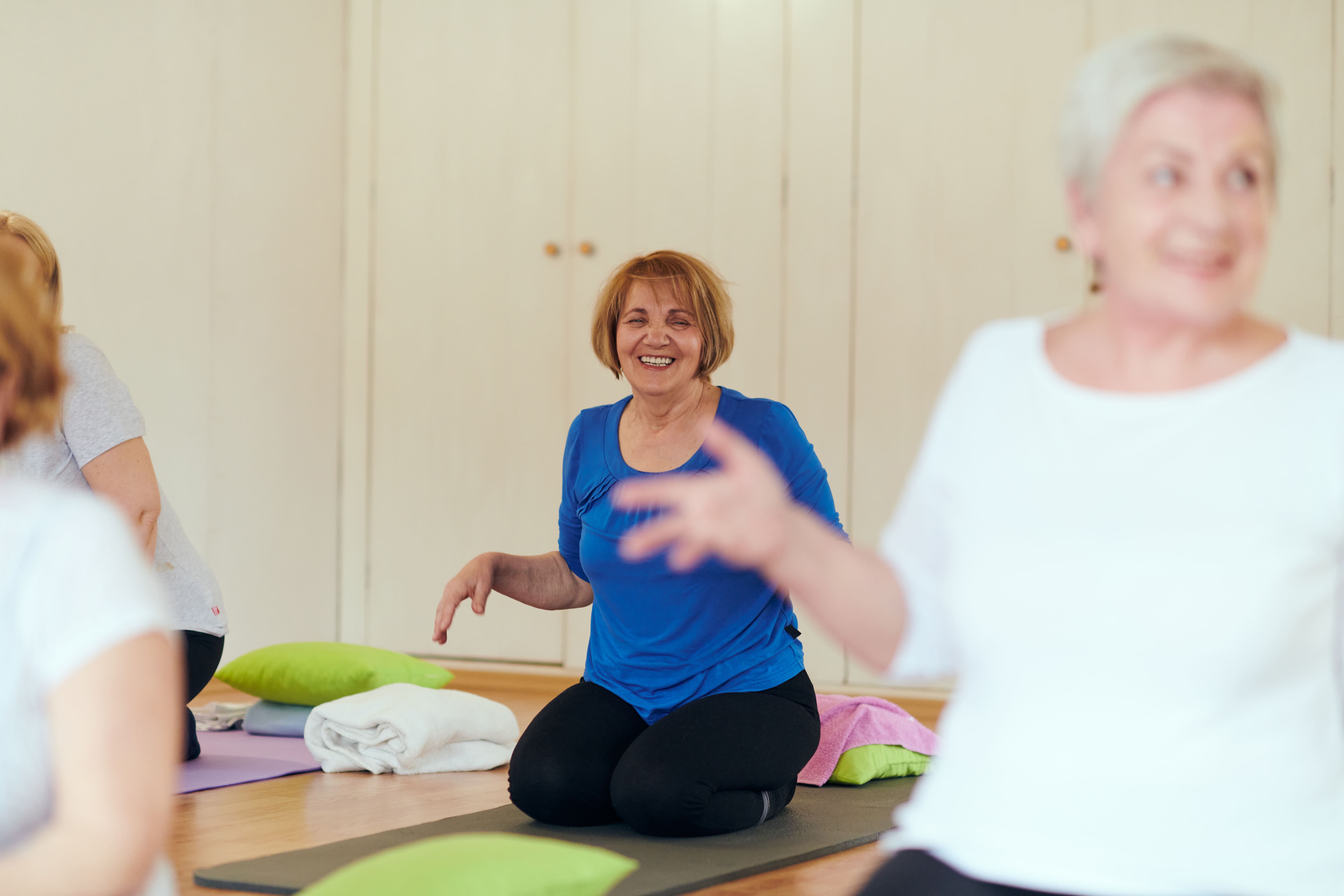 Yoga pour seniors - bienfaits
