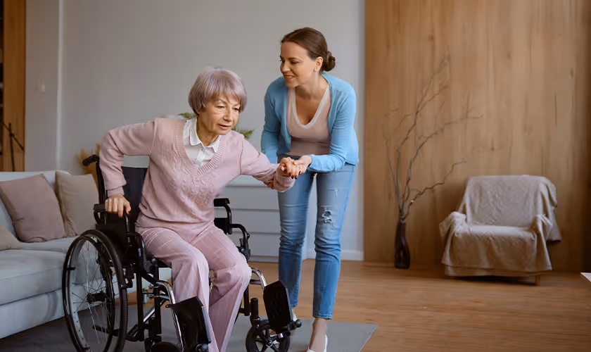 Aidant personnes âgées