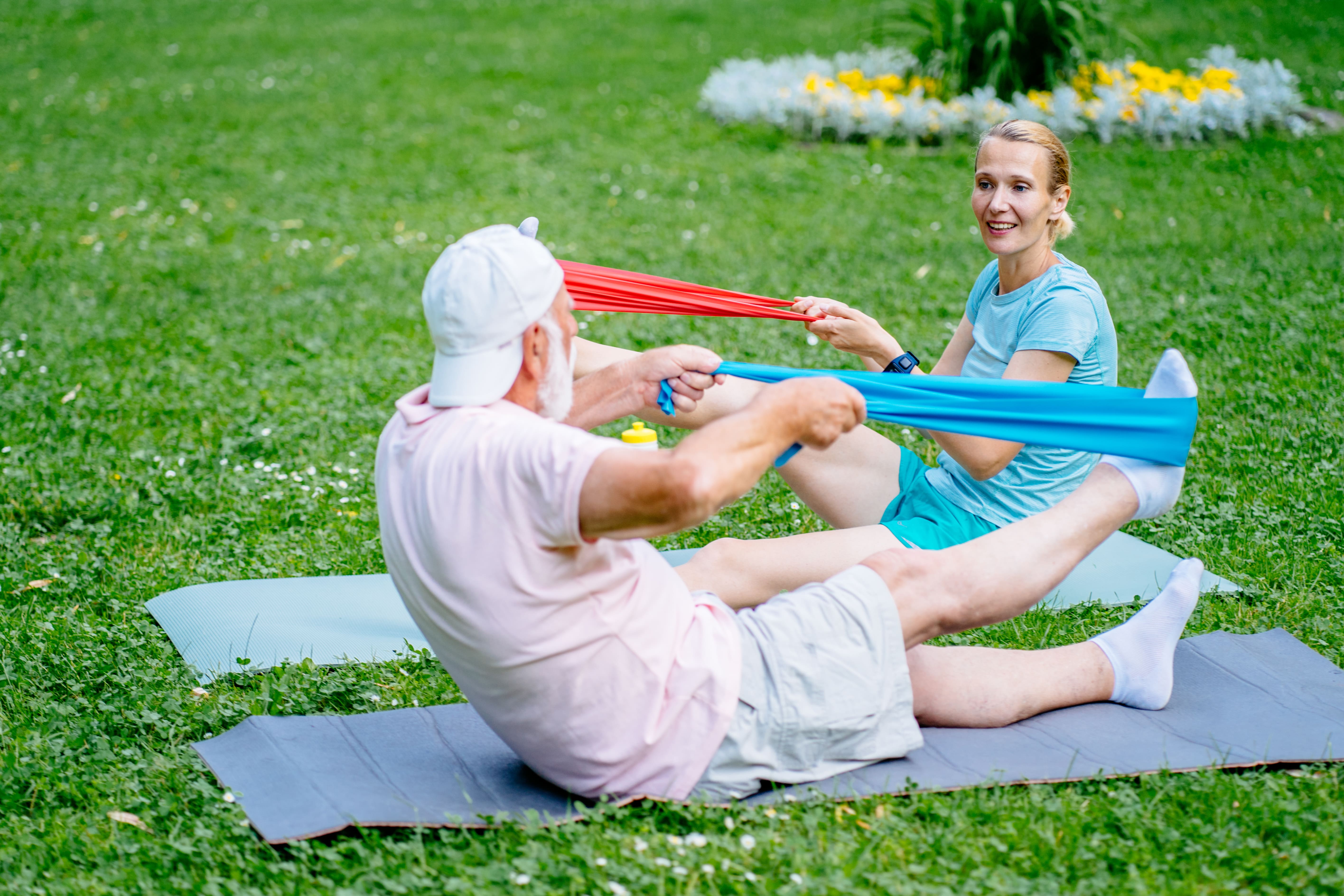 Gymnastique douce chute senior