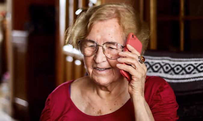 Téléphone pour senior