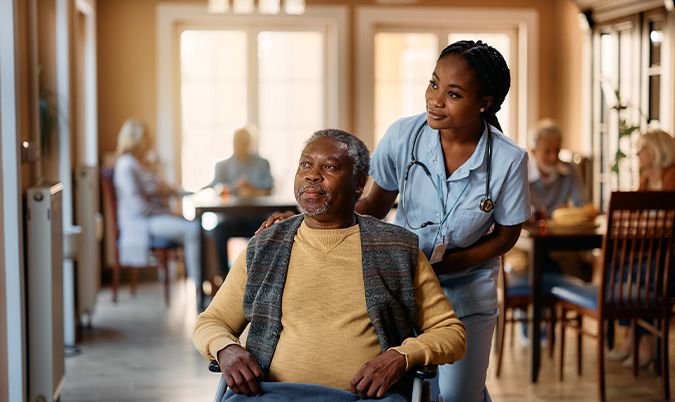 Maison de repos personnes âgées