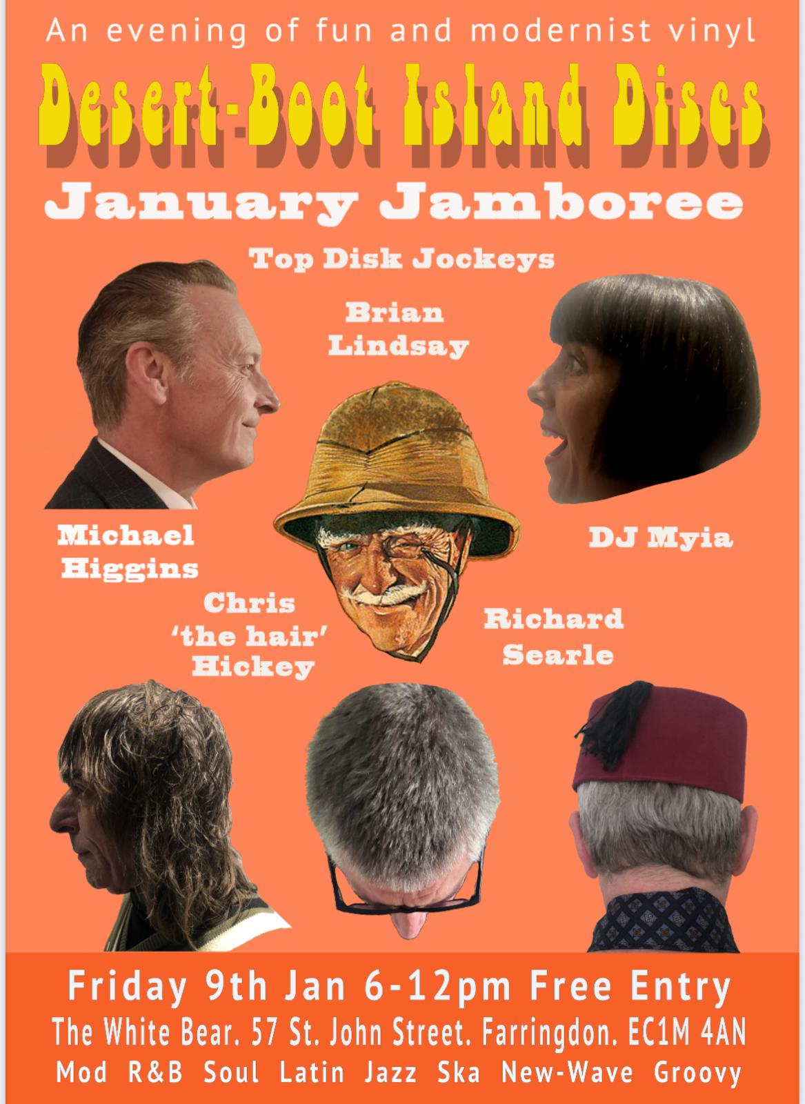 Desert-Boot Island Discs