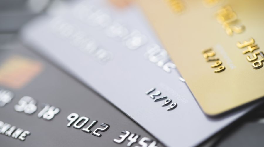 Close-up of fleet cards in different colors.