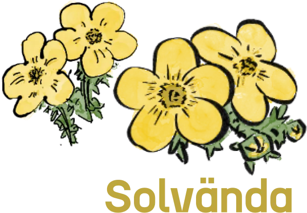 Illustration of small, yellow flowers.