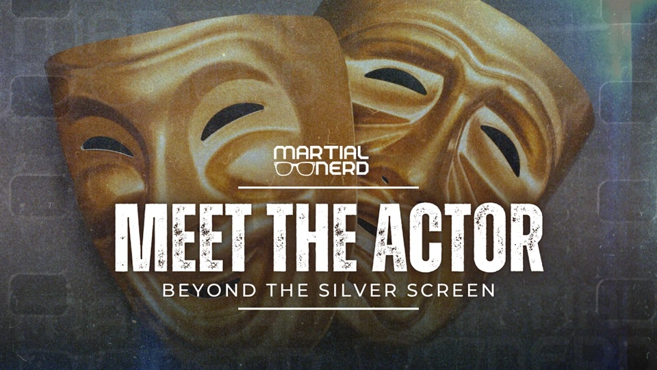 Meet The Actor: Beyond the Silver Screen thumbnail featuring two golden classic acting masks.