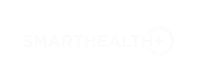 SmartHealth+ logo with a plus sign integrated into the text.