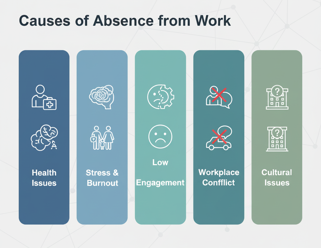 causes of absence from work