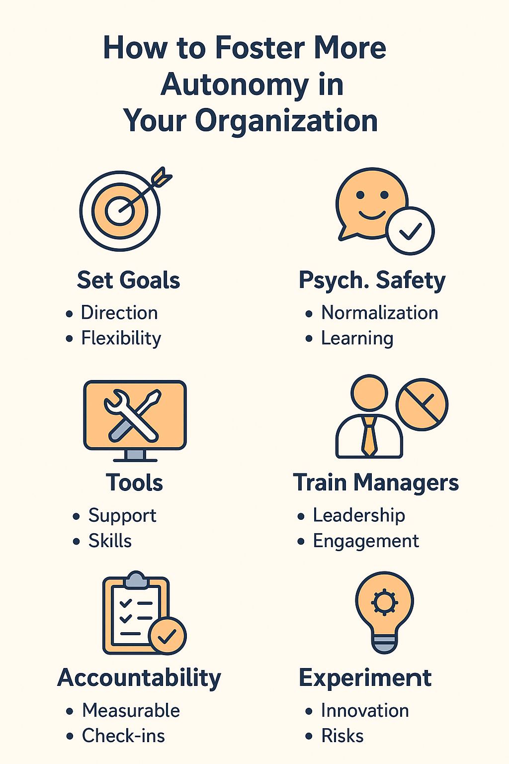 examples of autonomy in the workplace