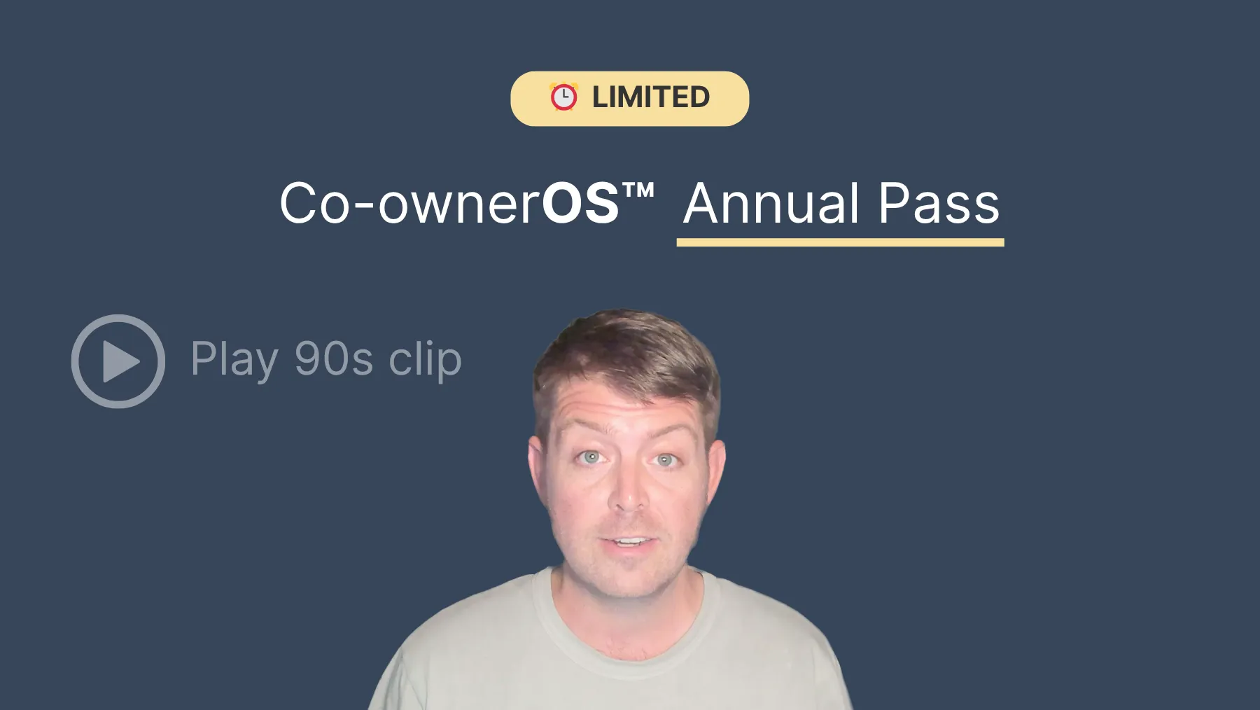 Co-founder Matt Holmes shares Co-ownerOS™ Annual Pass