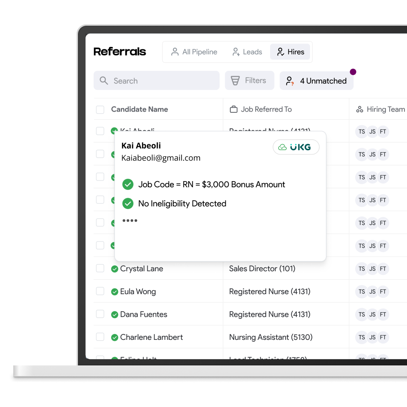 Employee referral solution