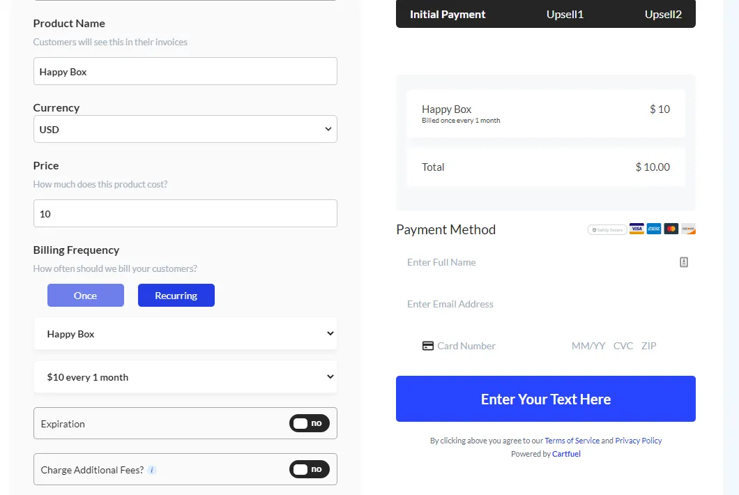 Create Your Product Sequence In Cartfuel